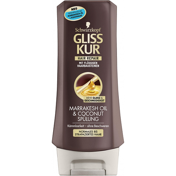 Gliss Kur Marrakesh Oil & Coconut balm normal slightly damaged hair 200 ml