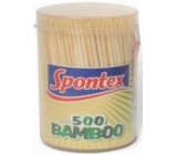Spontex Toothpicks bamboo 500 pieces box