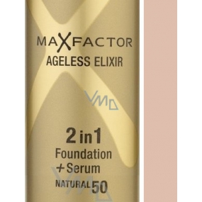 Max Factor Ageless Elixir 2in1 Makeup + Serum 50 Natural 2 ml
