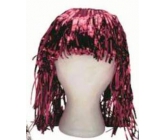 Llama wig aluminum short red
