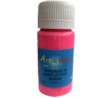 Art e Miss Universal Acrylic Paint Gloss 81 Neon Pink 40 g