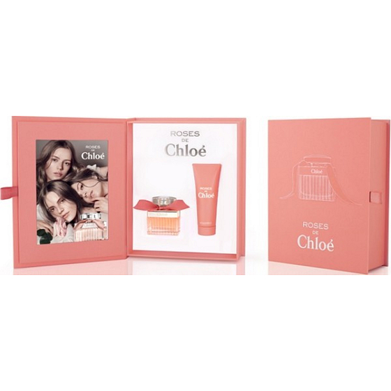 Chloé Roses de Chloé Eau de Toilette 50 ml + Body Lotion 75 ml, gift set