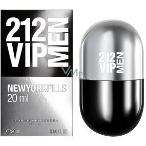 Carolina Herrera 212 VIP Men New York Pills Eau de Toilette 20 ml