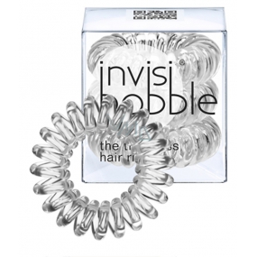 Invisibobble Crystal Clear Set Elastic hair spiral 3 pieces