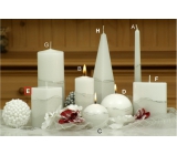 Lima Artic candle white prism 65 x 120 mm 1 piece