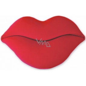 Albi Humorous pillow Red lips width 40 cm, height 23 cm