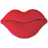 Albi Humorous pillow Red lips width 40 cm, height 23 cm