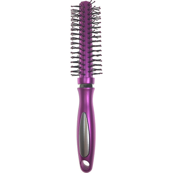 Hair dryer brush round 32 mm pink 40250