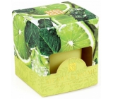 Heart & Home Citrus Geyser Soy scented candle without packaging burns for up to 15 hours 53 g