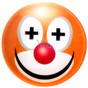 Nekupto Magnet Emoji Smiley wheel orange 4 cm
