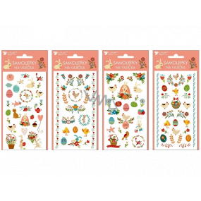 Easter egg stickers new gel stickers 19 x 9 cm various motifs