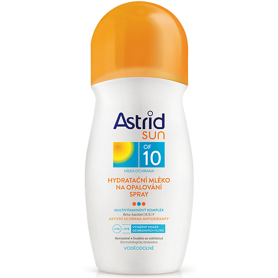 Astrid Sun OF10 Hydrating Sunscreen Milk 200 ml Spray