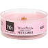 WoodWick Rose - Rose scented candle with wooden wick petite 31 g