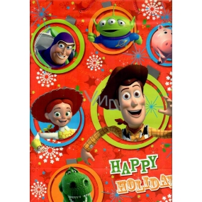 Ditipo Gift paper bag 26.4 x 12 x 32.4 cm Disney Happy Holidays