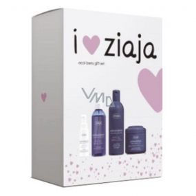 Ziaja Acai Berry facial serum 50 ml + facial toner 200 ml + shower soap 200 ml + body foam 200 ml, cosmetic set