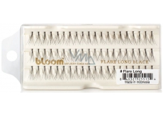 Bloom Natural Long-haired eyelashes with natural Flare Long knot 60 pieces