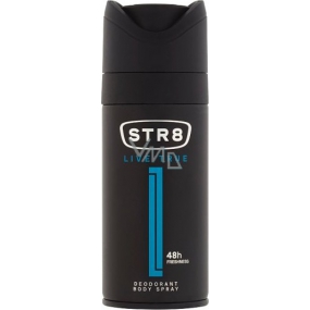 Str8 Live True 48h deodorant spray for men 150 ml
