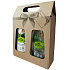 Real Green Clean 2 in 1 dishwashing liquid and hand soap dispenser 500 g + Real Green Clean gentle liquid soap in vegan quality 500 g, gift set