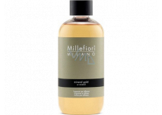 Millefiori Milano Natural Mineral Gold - Mineral gold Diffuser refill for incense stalks 250 ml