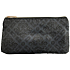 Diva & Nice Cosmetic satin handbag with baroque pattern 12 x 23 cm