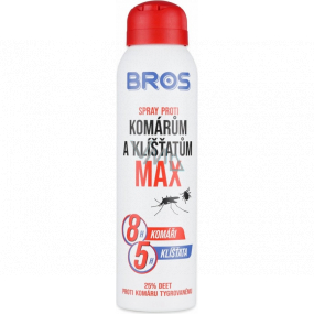 Bros Max Repellent spray against mosquitoes and ticks 25% DEET 90 ml