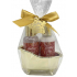 Salsa Collection Sparkling Stars body lotion 95 ml + shower gel 95 ml, cosmetic set in a gold tray