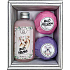 Bohemia Gifts Be playful shower gel 250 ml + sparkling bath ball 2 x 100 g, cosmetic set for children
