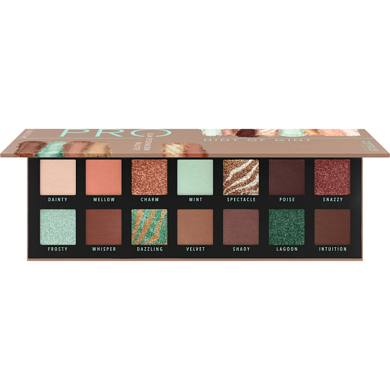 Catrice Pro Hint of Mint Slim Eyeshadow Palette eyeshadow palette 010 Aesthetic Vibes 10,6 g