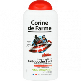 Corine de Farme Avengers 2in1 shower gel and hair shampoo for children 300 ml