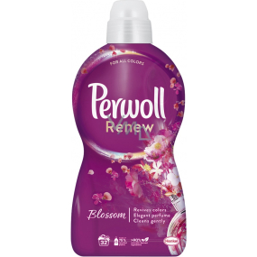 Perwoll Renew Blossom 3in1 liquid washing gel for all types of laundry 32 doses 1.92 l