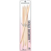 Essence Manicure Sticks birch wood sticks for nail cuticles 5 pieces
