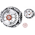 Charm Sterling silver 925 Zodiac sign, cubic zirconia Aquarius, bead for bracelet