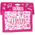 Nekupto Back To School wallet pink I am one 13,5 x 9 cm