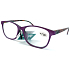 Berkeley Reading dioptric glasses +1,5 plastic purple, coloured side frames 1 piece MC2193