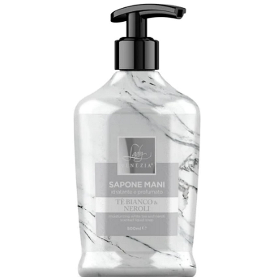 Lady Venezia Te Bianco & Neroli - White tea and neroli liquid soap 500 ml dispenser