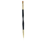 Cosmetic nail brush for gel + decorating 19 cm