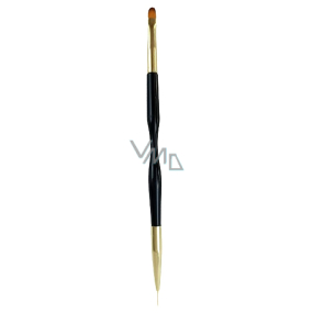 Cosmetic nail brush for gel + decorating 19 cm