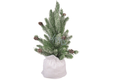 Tree in a bag with snow effect 40 cm
