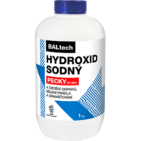 BALTECH sodium hydroxide for cleaning drains, pecks, 1 kg