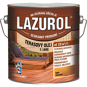 Lazurol s1080 terrace oil colorless, 2.5 l Lazurol s1080 terrace oil colorless, 2.5 l