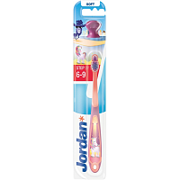 Jordan Step by Step children's toothbrush, ages 6-9, 1 pcs