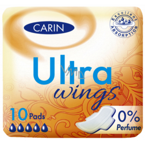 Carine Ultra Wings intimate pads 10 pieces