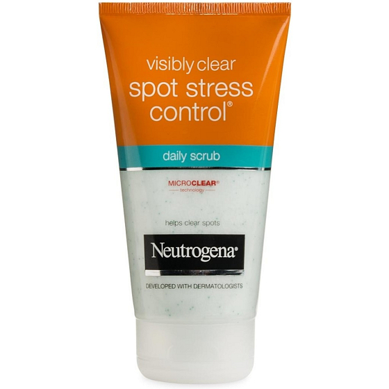 Neutrogena Clear Clear Spot Stress Control Scrub 150 ml