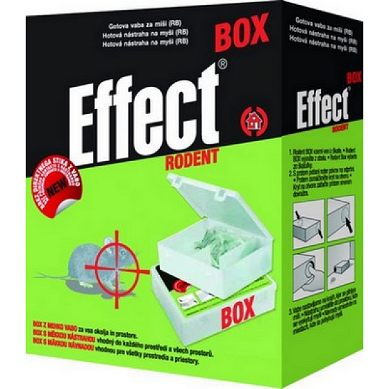 Effect Rodent Box soft rod for killing rodents 40 g