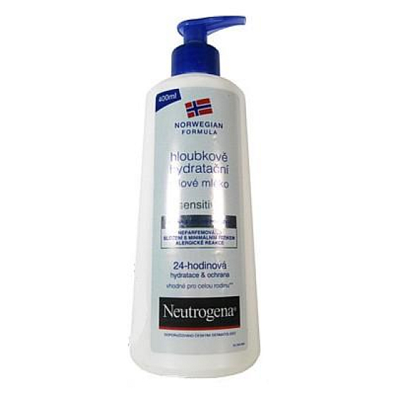 Neutrogena Deep Moisture Body Lotion Sensitive Skin 400 ml