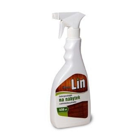 Lin for furniture with antistatic additive 450 ml spray