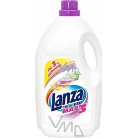 Lanza Max3 Color gel liquid detergent for colored laundry 2,25l