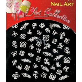 Absolute Cosmetics Nail nail stickers with rhinestones NT22W 1 sheet