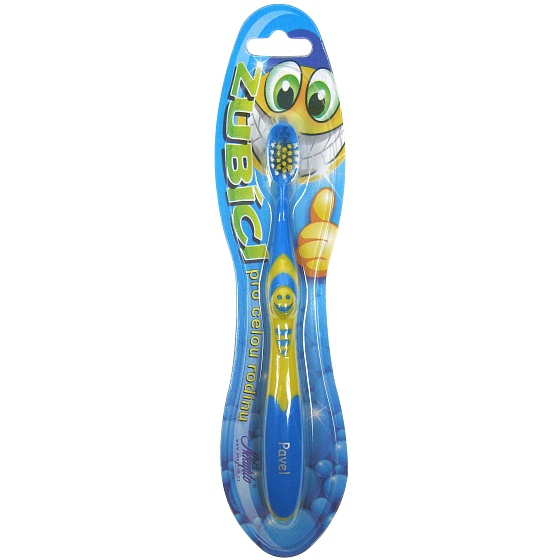 Nekupto Zubíci toothbrush for children named Pavel soft 1 piece