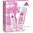 Adidas Control antiperspirant deodorant spray for women 150 ml + Smooth shower gel 250 ml, cosmetic set